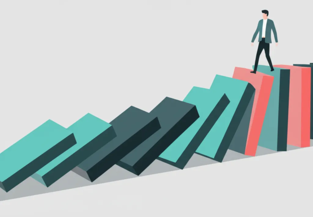 Инфографика, иллюстрирующая распространенные ошибки начинающих бизнесменов.