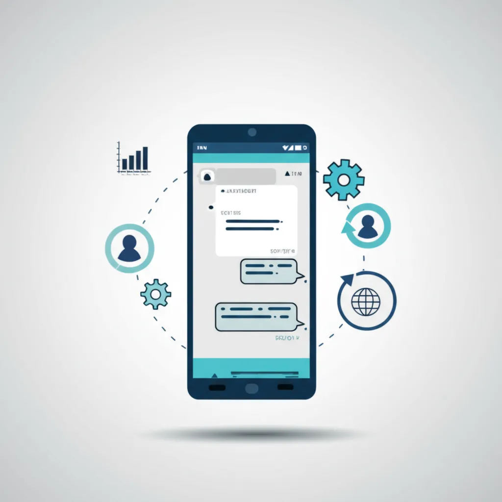 Инфографика, демонстрирующая ключевые функции, которыми обладает лучшее ПО для SMS-маркетинга.