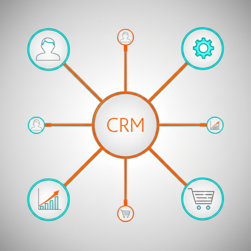 Инфографика, демонстрирующая лучшие бесплатные CRM с открытым исходным кодом 2025 и их интеграцию в бизнес-процессы.