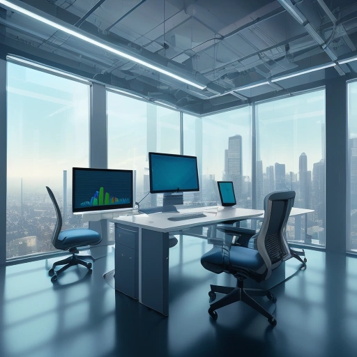 Современный интерфейс Лучшие бесплатные crm с открытым исходным кодом 2026 на мониторе в технологичном офисе компании