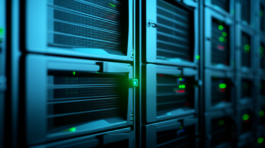 Схематичное изображение сервера как иллюстрации для статьи о лучших бесплатных планах веб-хостинга.