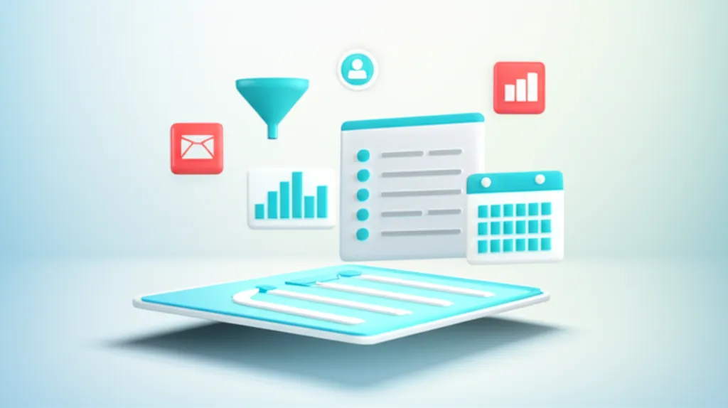 Дашборд современной системы, иллюстрирующий лучшие CRM для малого бизнеса 2025.