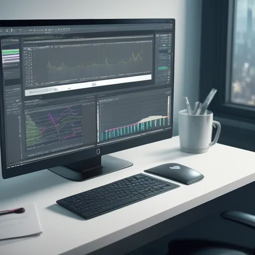 Рабочее место аналитика, использующего Лучшие инструменты анализа данных с открытым исходным кодом 2026 для визуализации