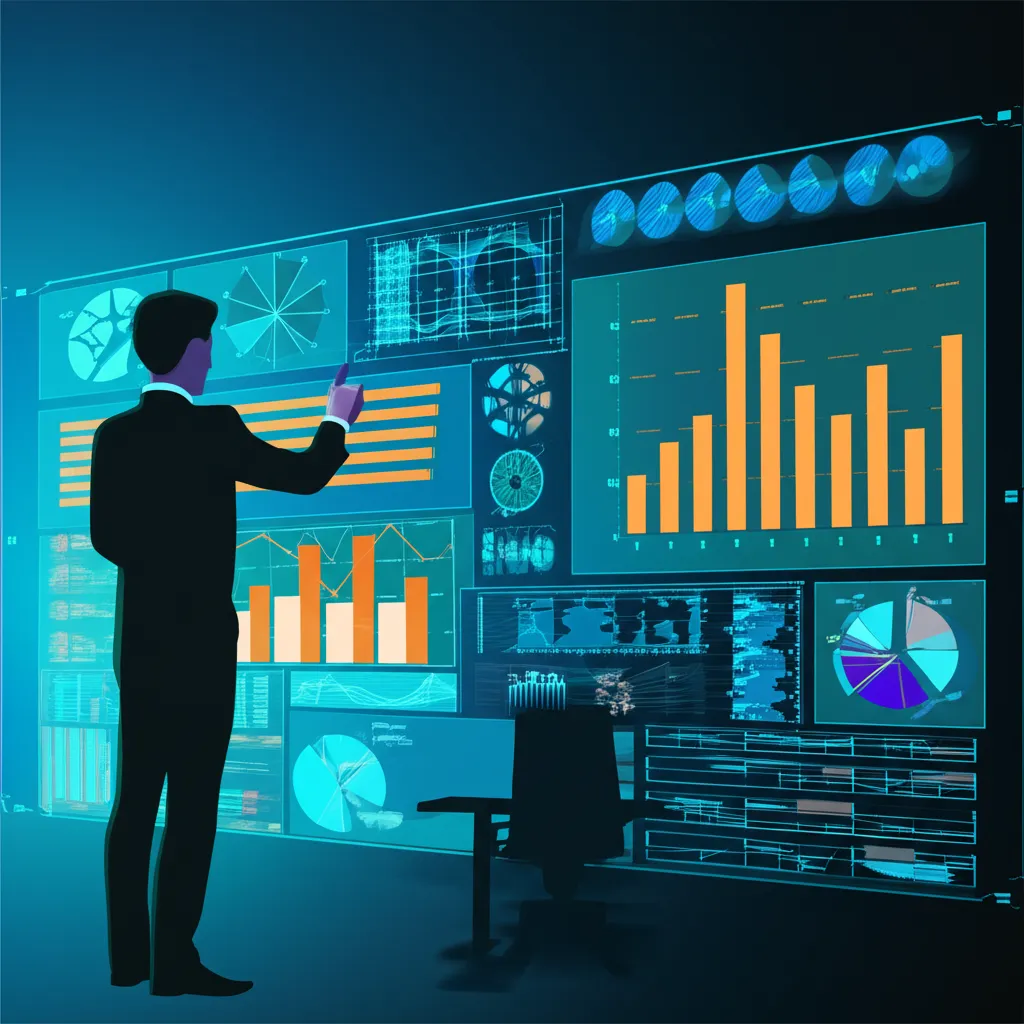 Инфографика, демонстрирующая лучшие инструменты для аналитиков данных 2025