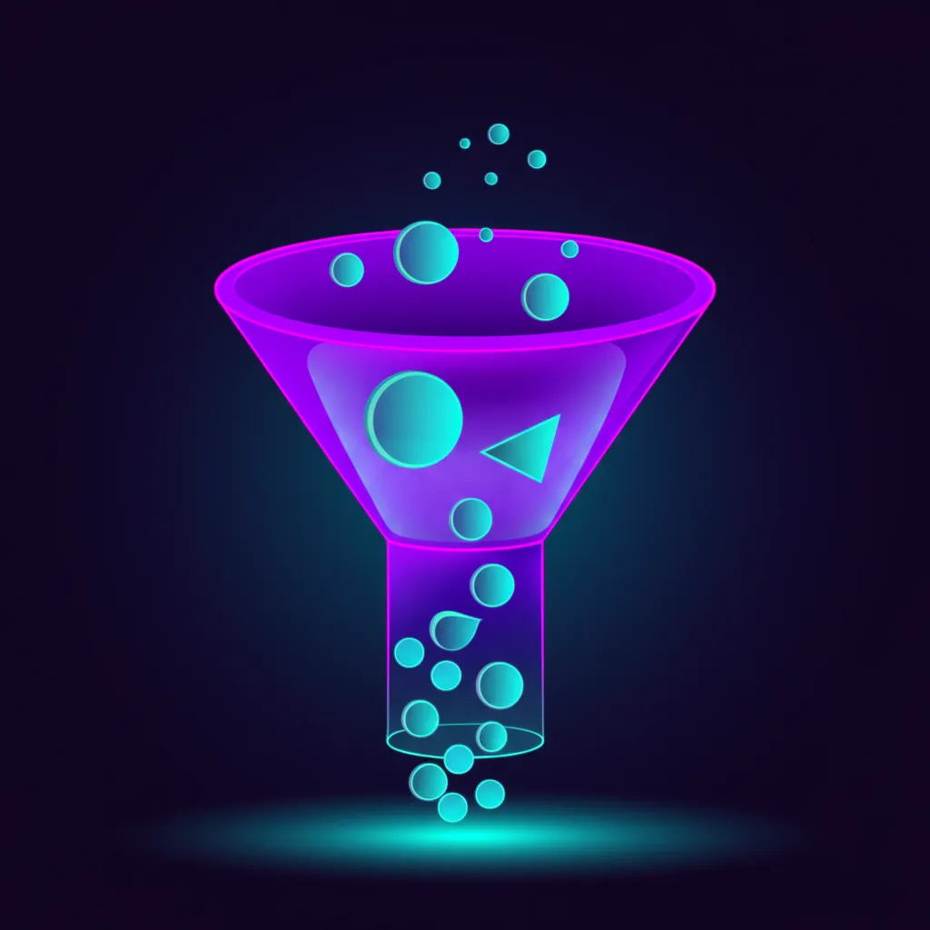 Инфографика, иллюстрирующая лучшие инструменты для построения воронки продаж на разных этапах