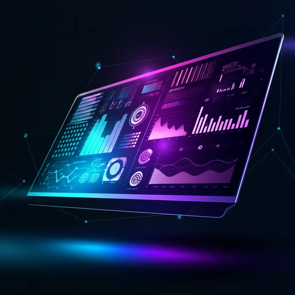 Лучшие инструменты веб-аналитики наглядно представленные в виде дашборда с графиками.