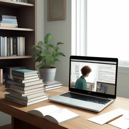 На изображении показано рабочее место с открытыми книгами по программированию и ноутбуком, демонстрирующее процесс изучения Лучшие книги для изучения парсинга сайтов.