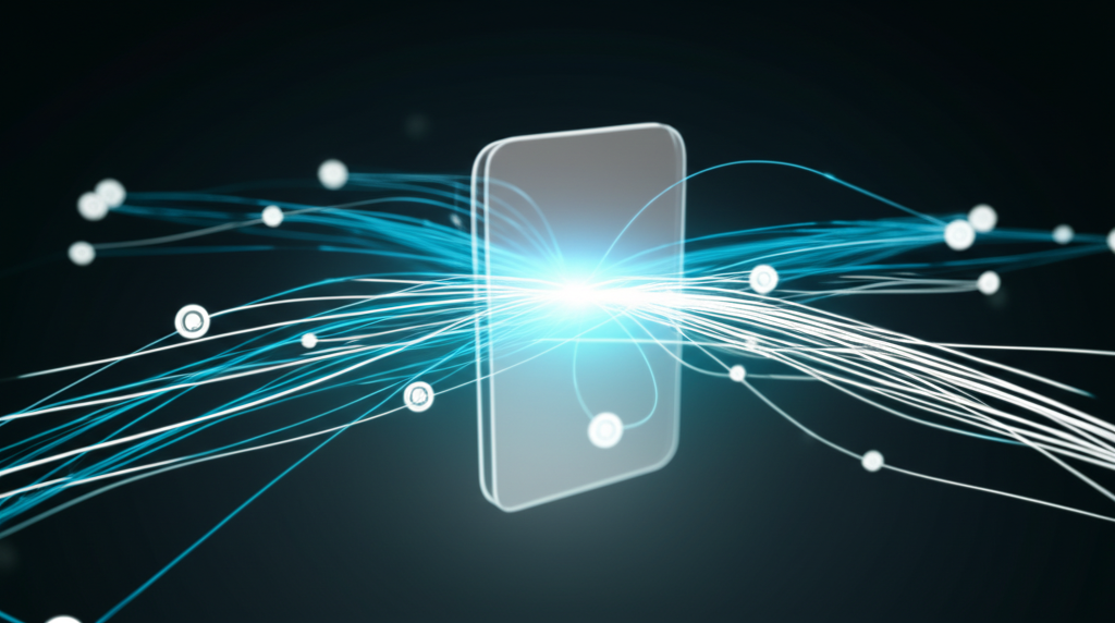 Схематическое изображение глобальной сети, которое иллюстрирует лучшие мобильные прокси для покупки 2025.