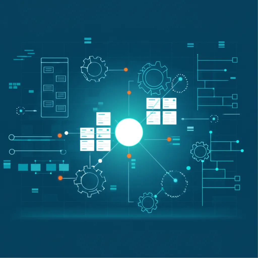 Инфографика, иллюстрирующая лучшие программы для управления рабочими процессами 2025.