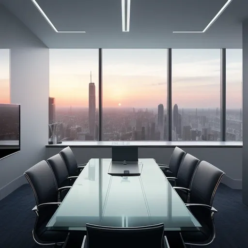 Современное рабочее место руководителя, где используются Лучшие программы для управления рисками для анализа графиков.