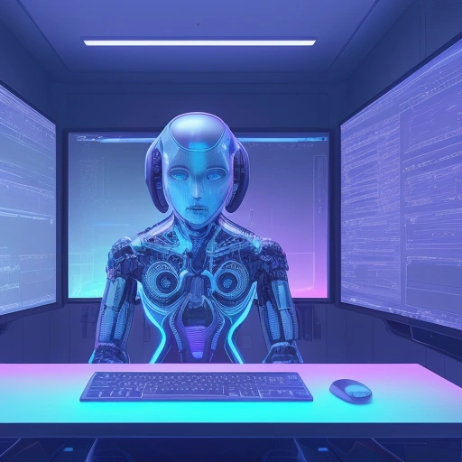 На изображении показано рабочее место инженера, использующего Лучшие программы разработки искусственного интеллекта 2026