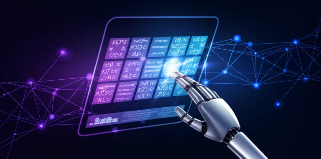 Абстрактное изображение, символизирующее лучшие решатели капчи 2025 в действии.