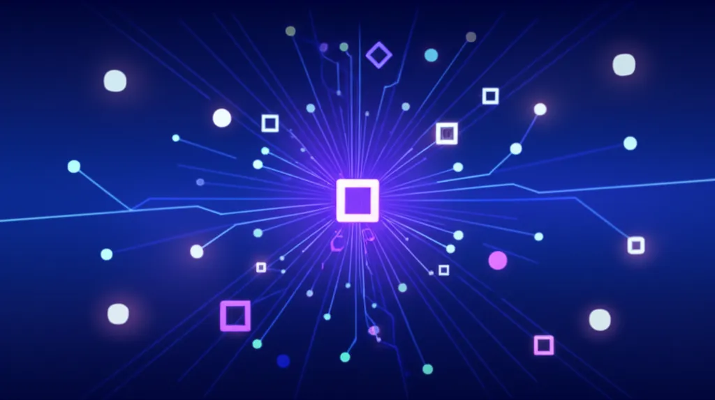 Абстрактная визуализация, где лучшие службы сбора данных 2025 анализируют потоки информации в сети.