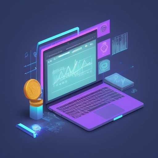 Футуристичный интерфейс интернет-магазина, демонстрирующий Лучшие темы wordpress электронной коммерции 2026 на ноутбуке