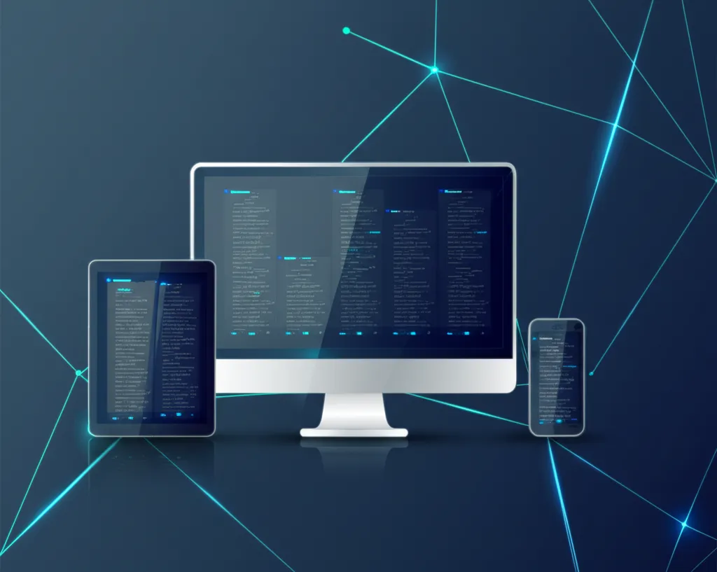 Лучшие веб-инструменты для разработчиков отзывчивых сайтов, отображаемые на экранах различных устройств.