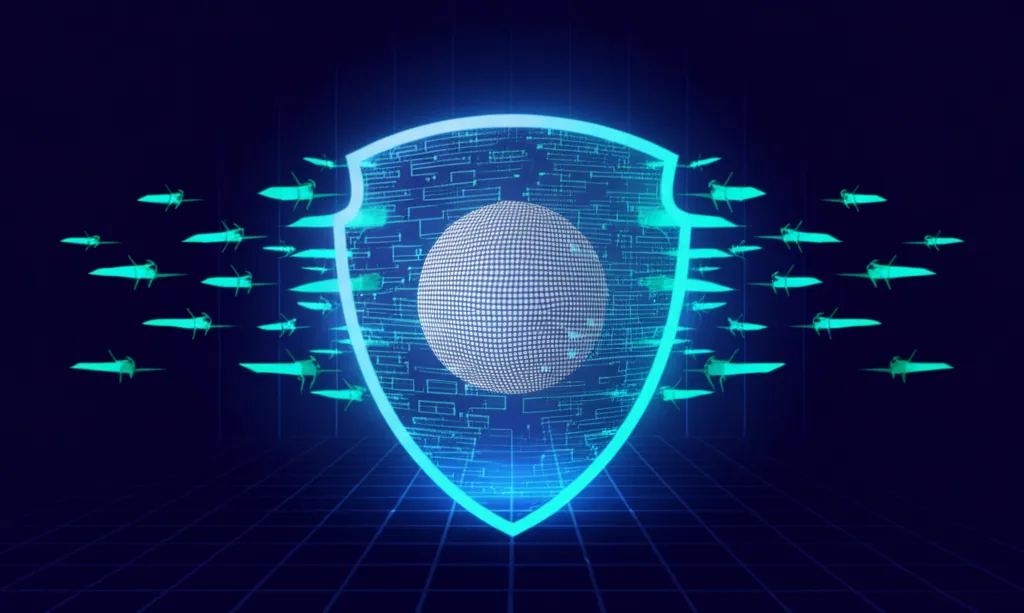 Цифровой щит, иллюстрирующий ответ на вопрос, можно ли запретить парсинг сайта.