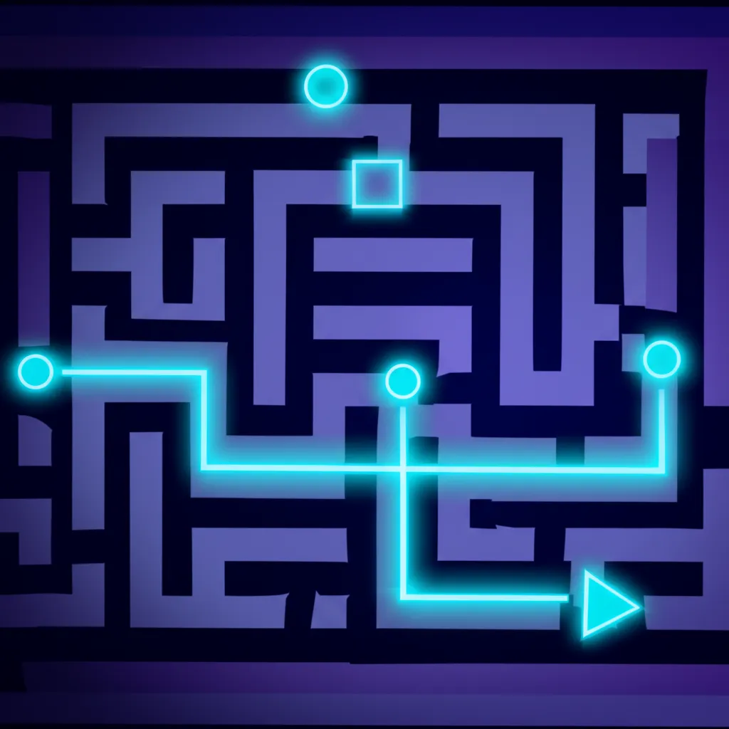 Графическое изображение, иллюстрирующее процесс навигации в неопределенности: сценарное моделирование для бизнеса.