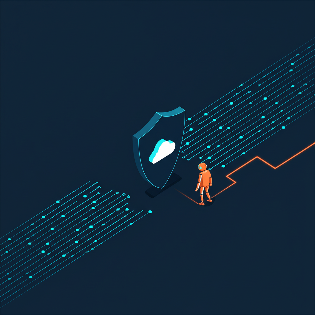 Иллюстрация, демонстрирующая обход защиты Cloudflare парсинг данных с веб-сайта.