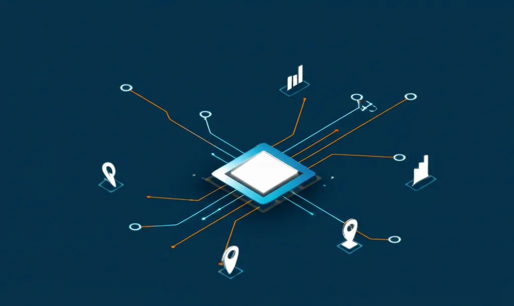 Абстрактная визуализация, представляющая лучшие serp и веб-поисковые api 2025 для сбора данных.