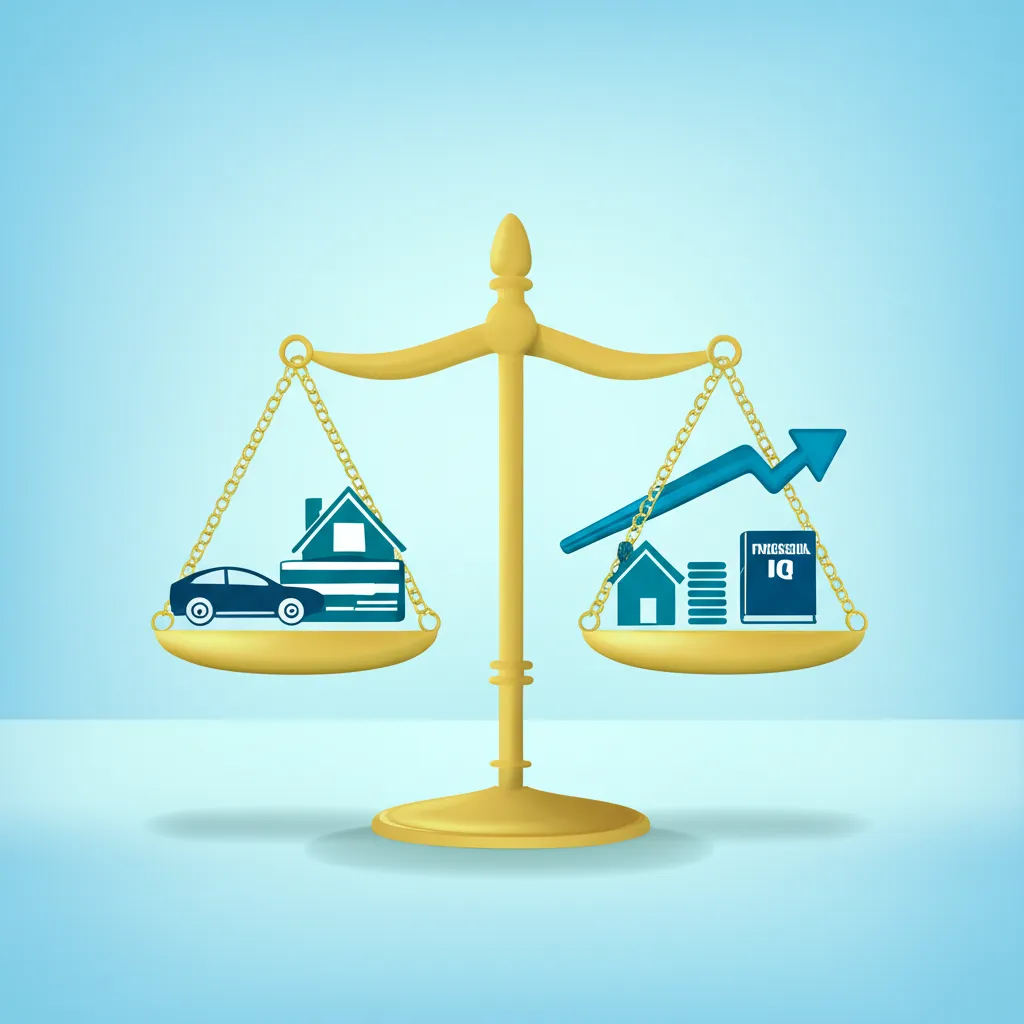 Инфографика, иллюстрирующая ключевые правила Роберта Кийосаки по разделению активов и пассивов.