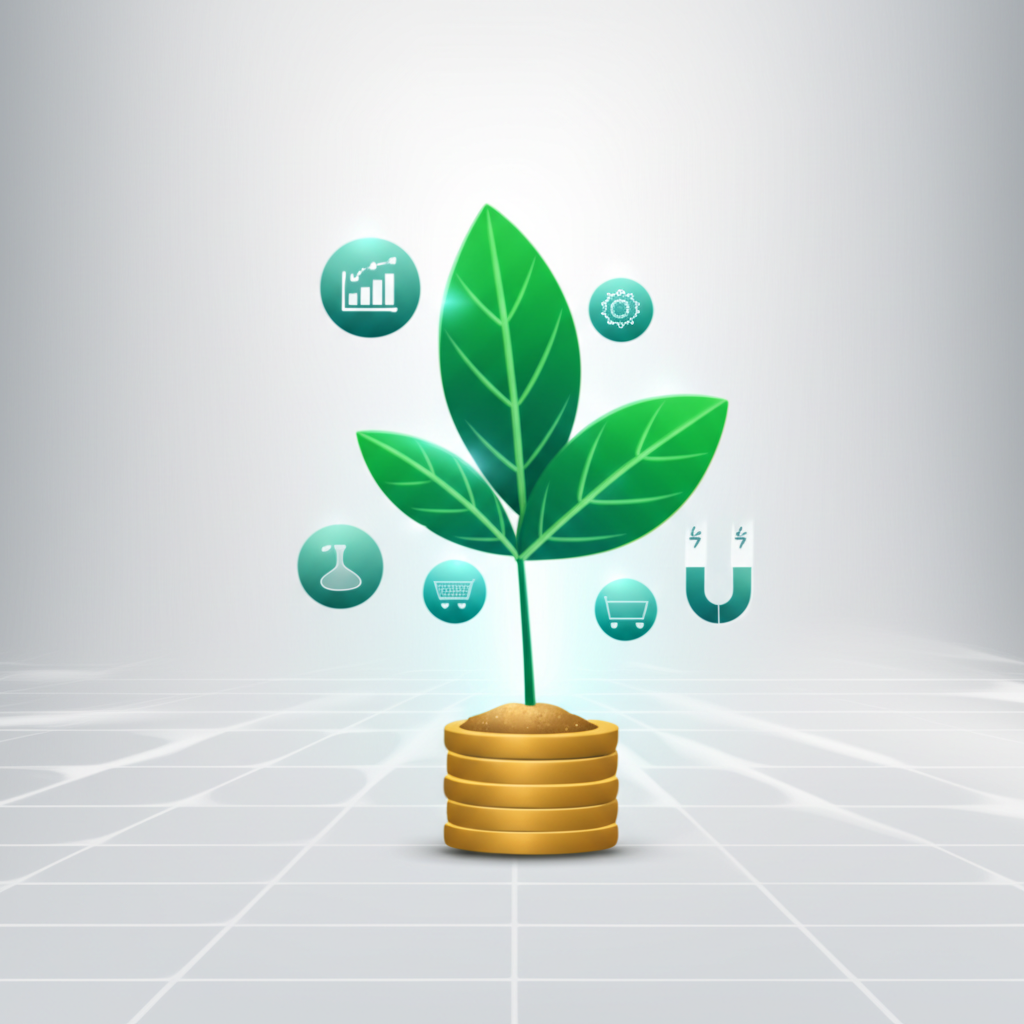 Инфографика, объясняющая, от чего зависит прибыль как изменить ее с помощью управления ключевыми факторами бизнеса.