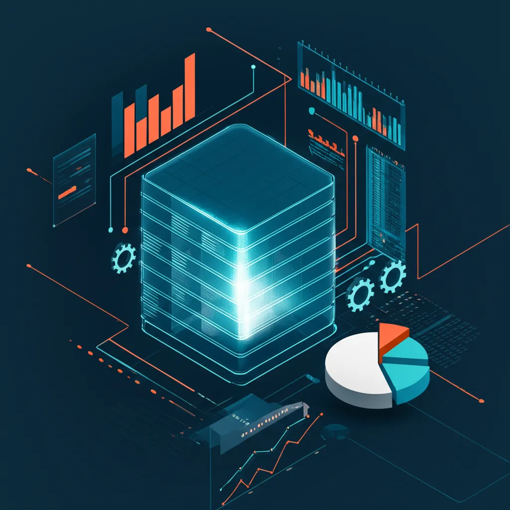 Инфографика, демонстрирующая pandas анализ данных: из таблицы с информацией появляются графики и диаграммы.