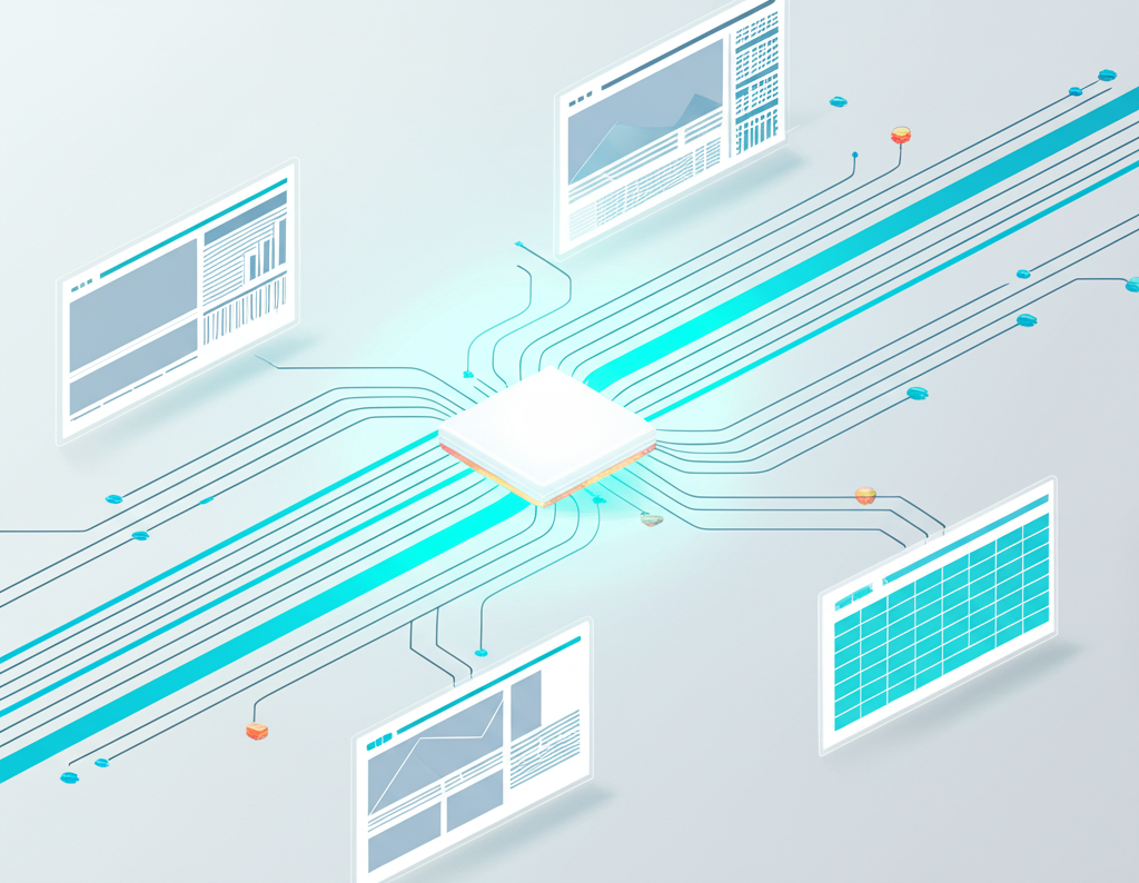 Визуализация процесса работы, который выполняет парсер 24 онлайн для бизнеса