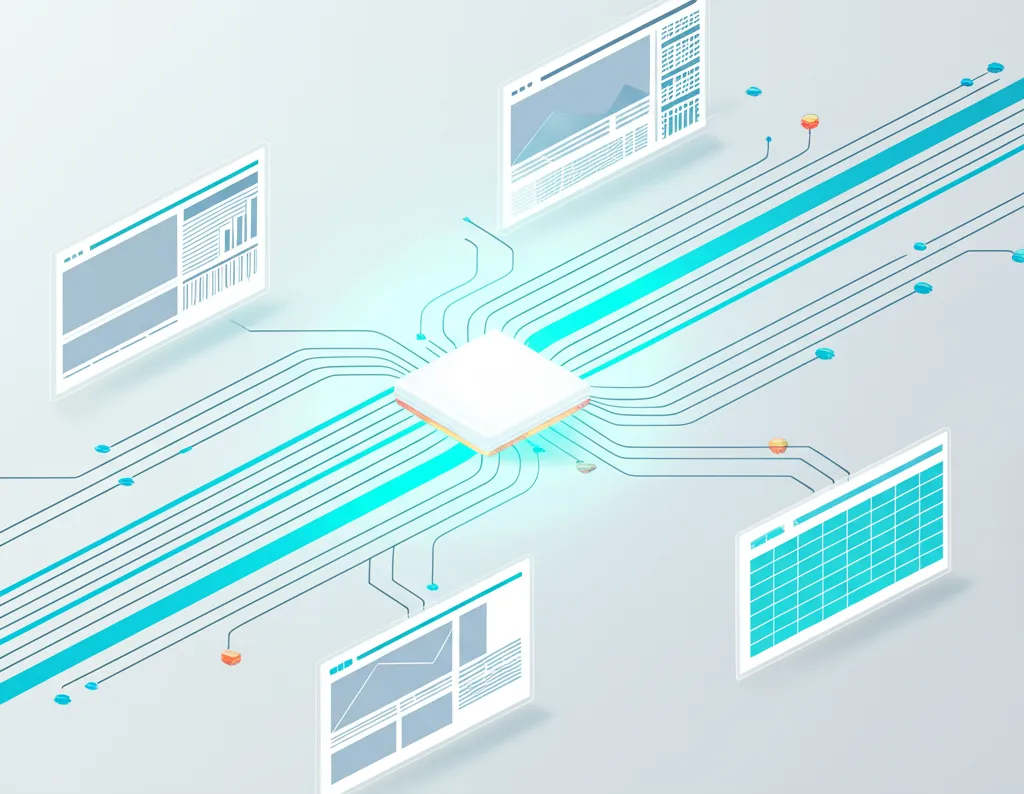 Визуализация процесса работы, который выполняет парсер 24 онлайн для бизнеса