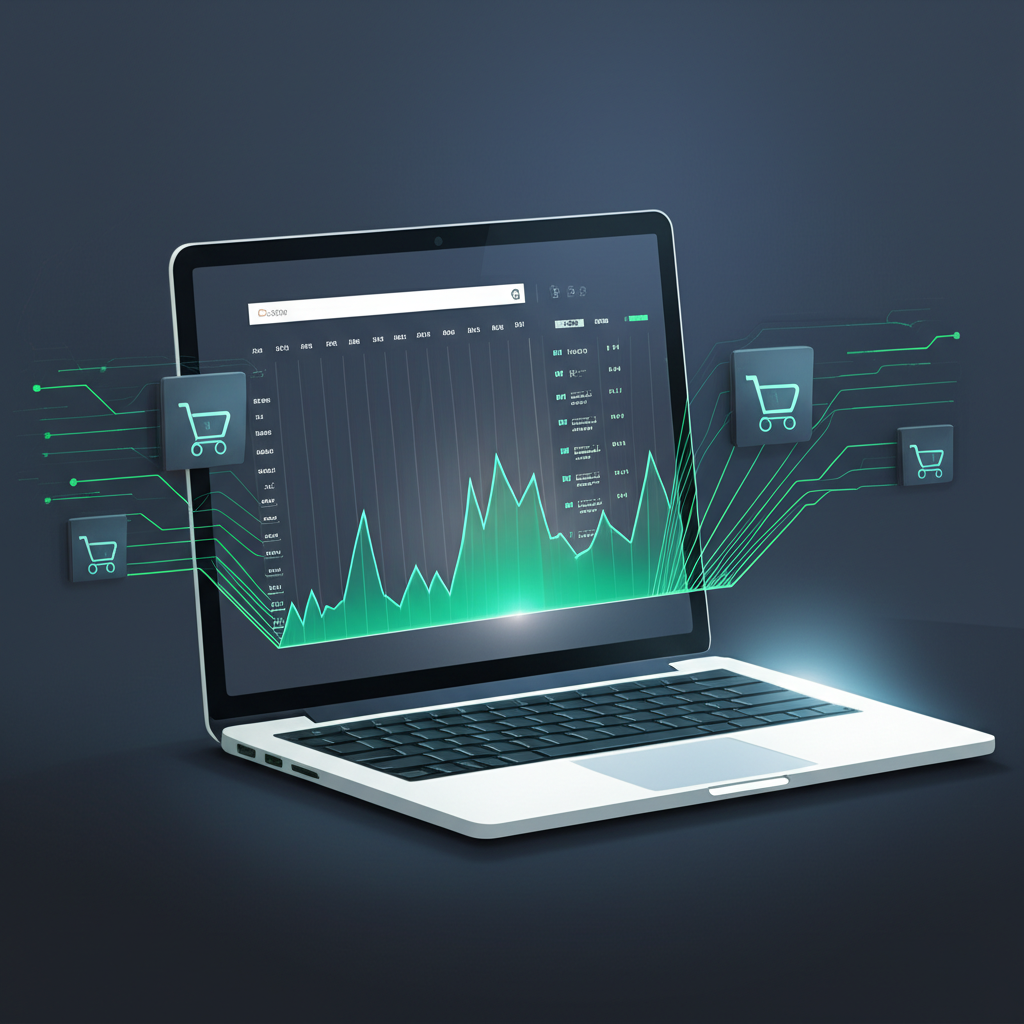 Инфографика, иллюстрирующая как работает парсер цен на маркетплейсах для сбора данных.