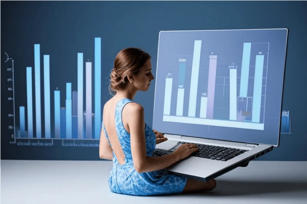 Парсинг данных о товарах: график цен, таблицы ассортимента и стрелки анализа.