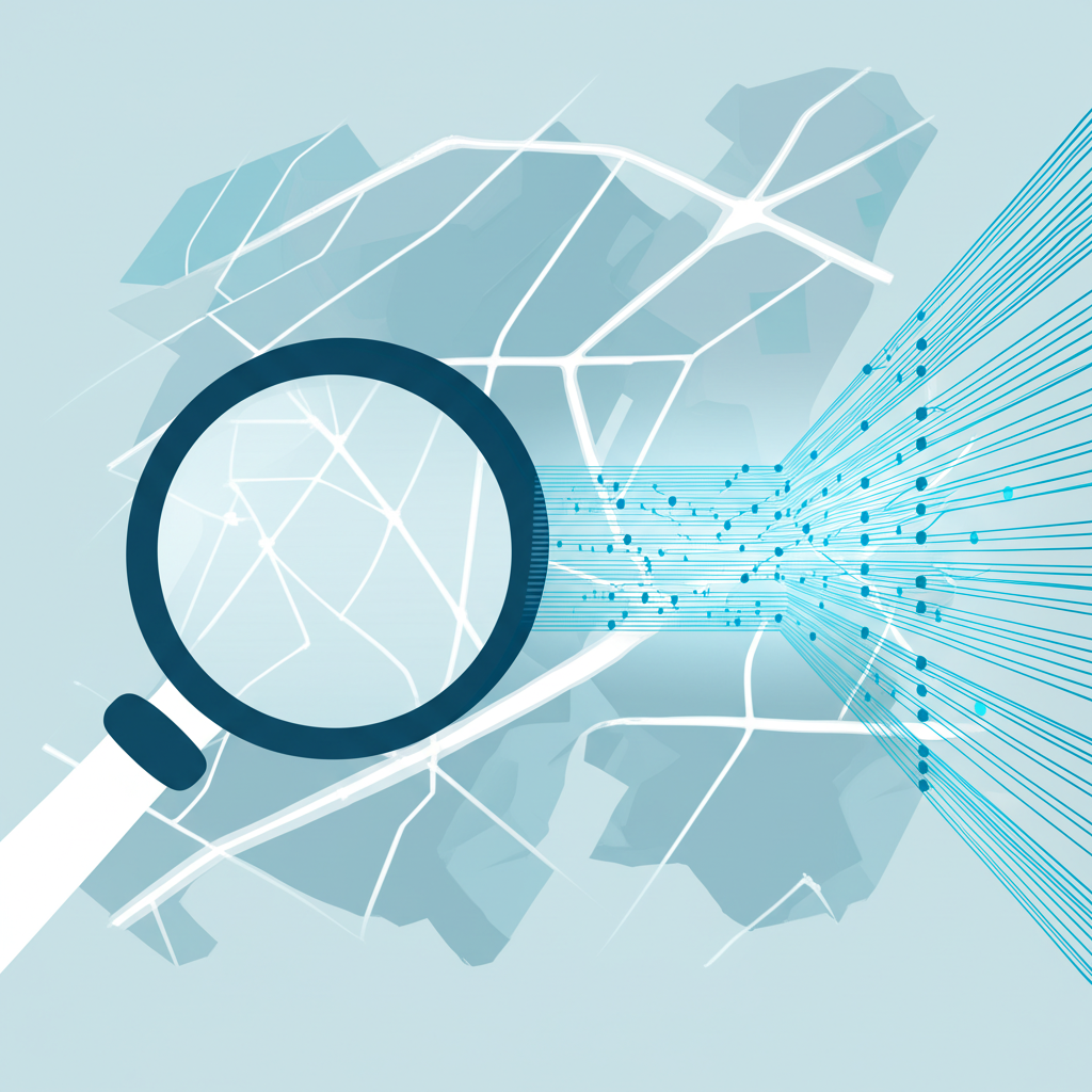 Процесс сбора информации: наглядная инфографика, иллюстрирующая парсинг яндекс карт.