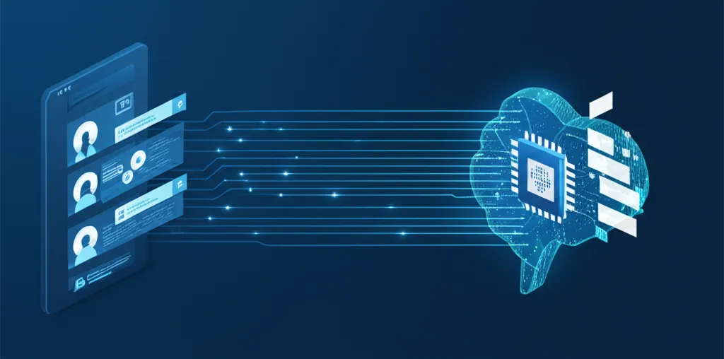 Инфографика, иллюстрирующая парсинг яндекс услуг для бизнес-аналитики.