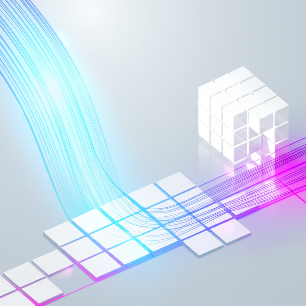 Визуализация процесса, которым является парсинг Озона: потоки информации с маркетплейса для бизнес-аналитики.