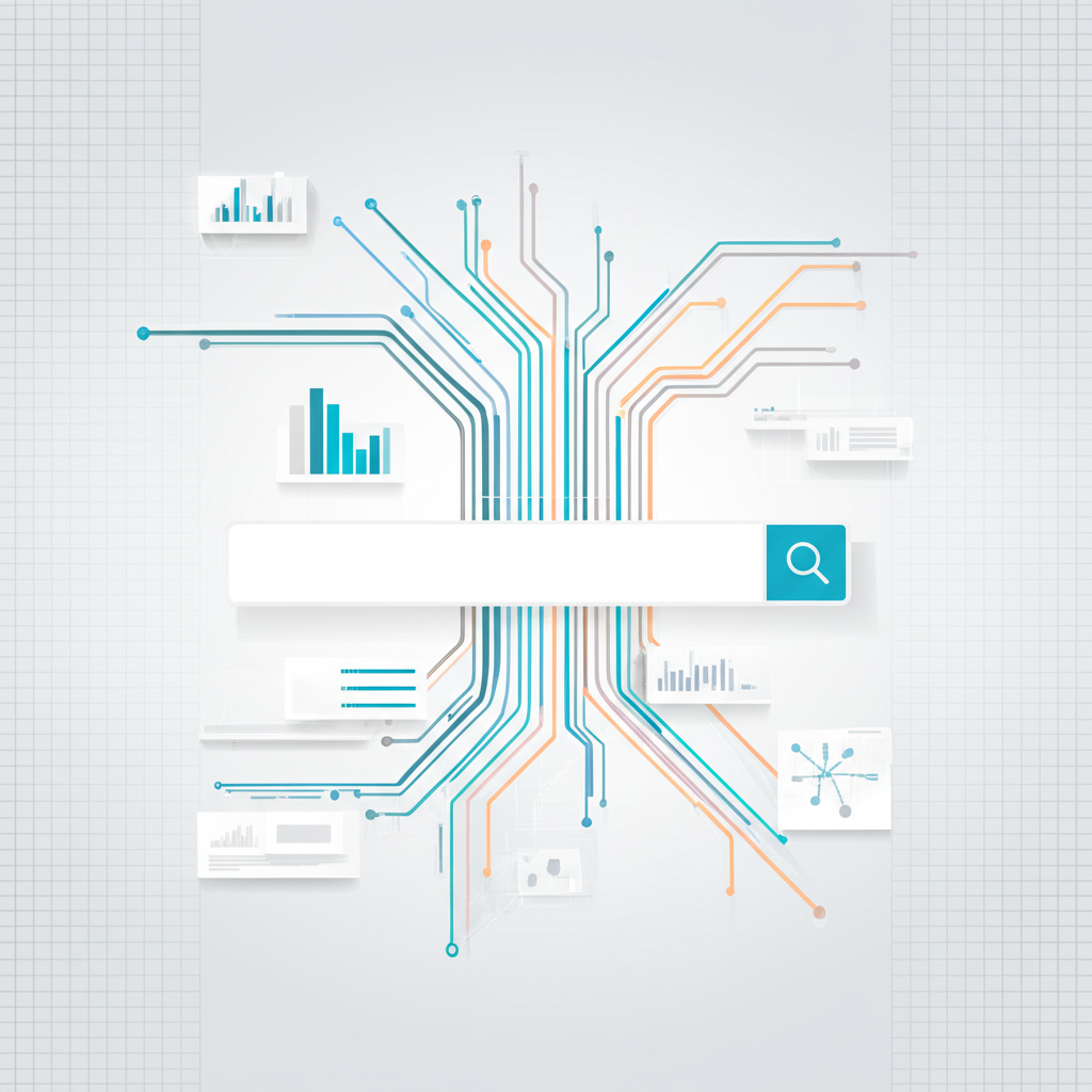 Инфографика, иллюстрирующая парсинг выдачи Яндекса для сбора и анализа данных.