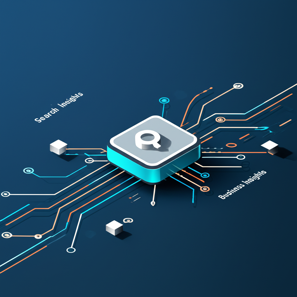 Инфографика, иллюстрирующая процесс парсинга запросов Яндекса для SEO и бизнес-аналитики.