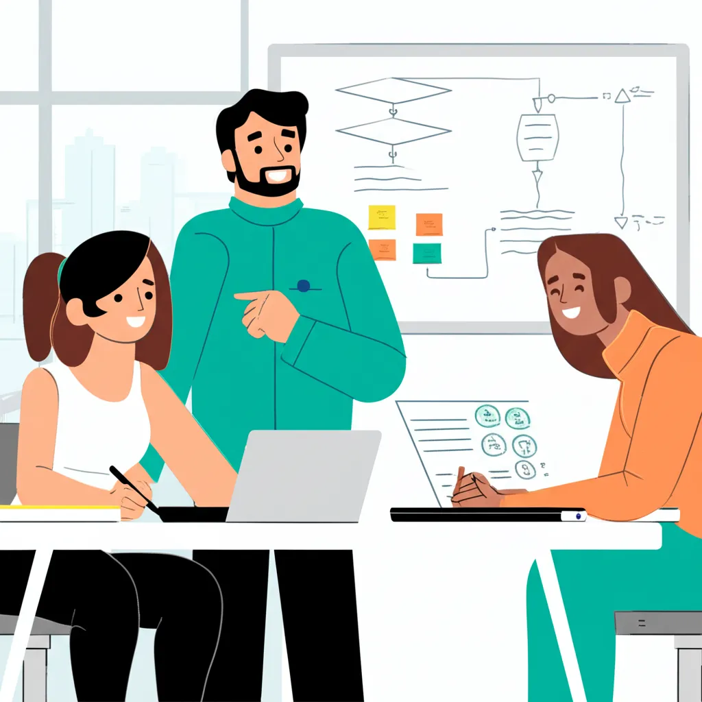 Поиск талантов с ограниченным бюджетом: креативная команда работает над проектом.