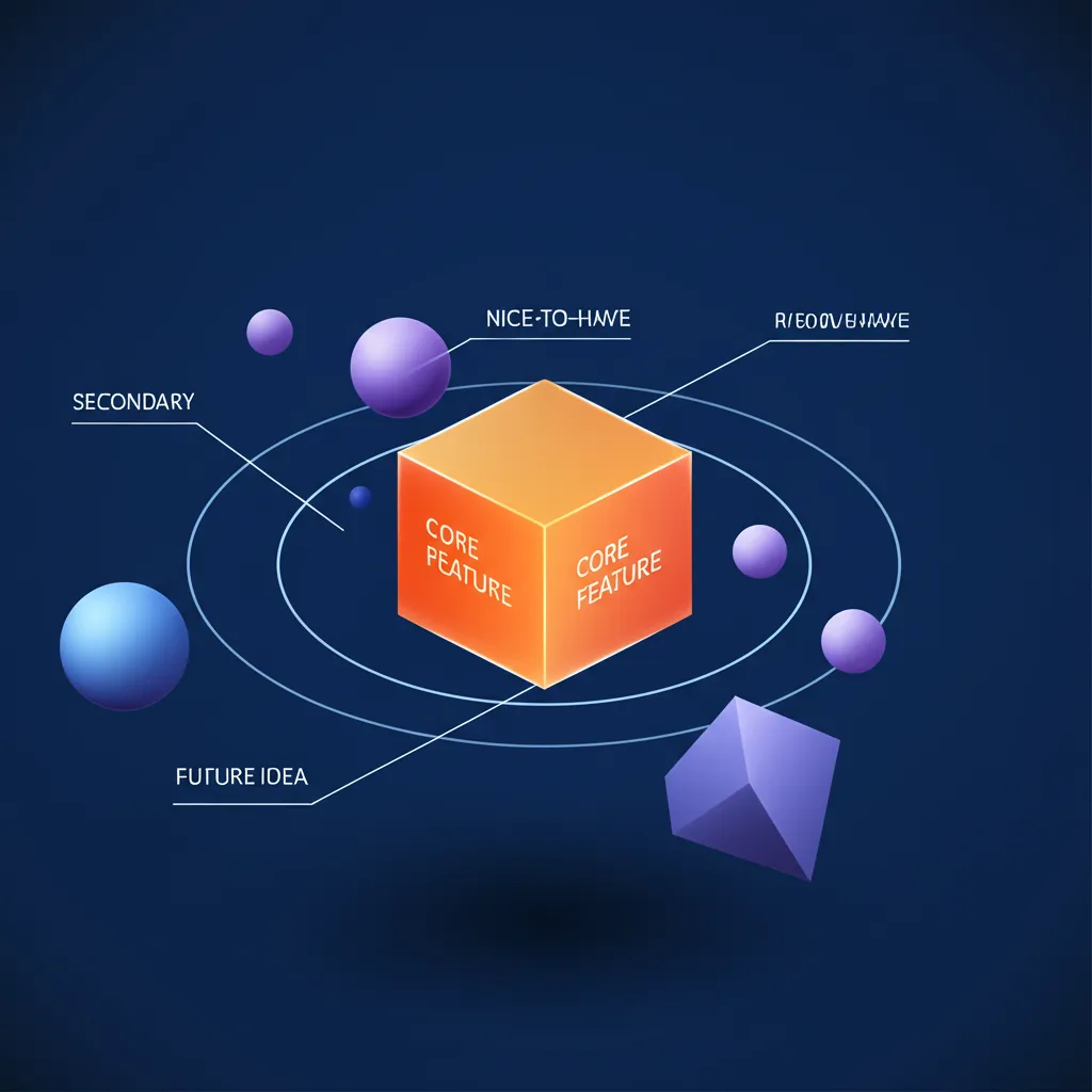 Схематичное изображение процесса, демонстрирующее как работает приоритизация MVP: рабочие советы на практике.