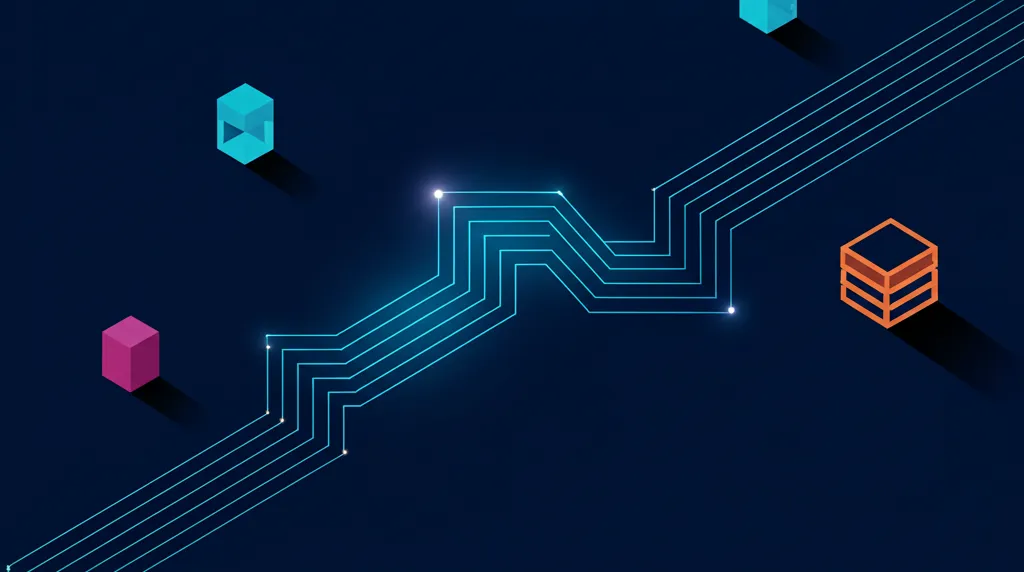 Схематическое изображение, иллюстрирующее прокси-цепочки и ротации для сложных multi-hop сценариев, где данные проходят через несколько узлов.