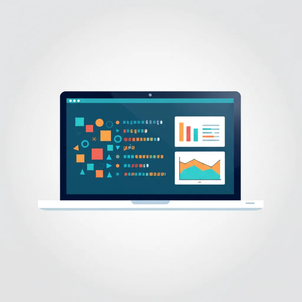 Инфографика, иллюстрирующая процесс работы с python датасеты: от хаотичных данных к структурированным графикам.