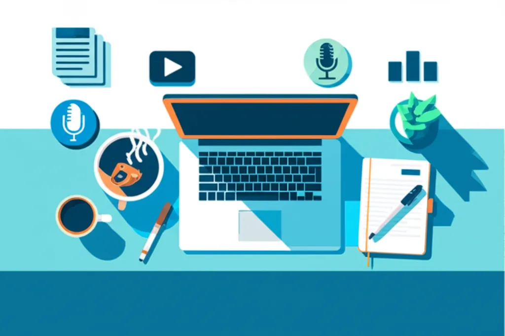 Современный стол специалиста и детальное руководство по созданию контента