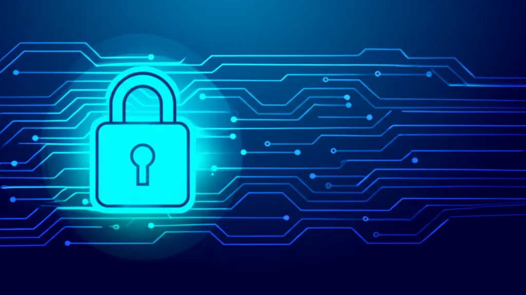 Символическое изображение цифрового замка, иллюстрирующее самые безопасные приложения для обмена сообщениями 2025.