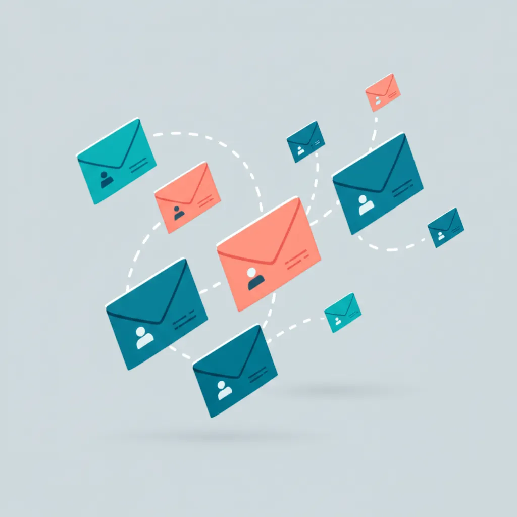 Сервисы для отправки холодных писем сравнение на стилизованной инфографике