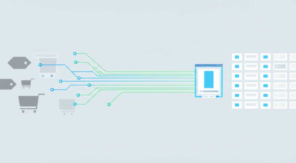 Визуализация работы сп парсер, который автоматизирует сбор данных для совместных покупок