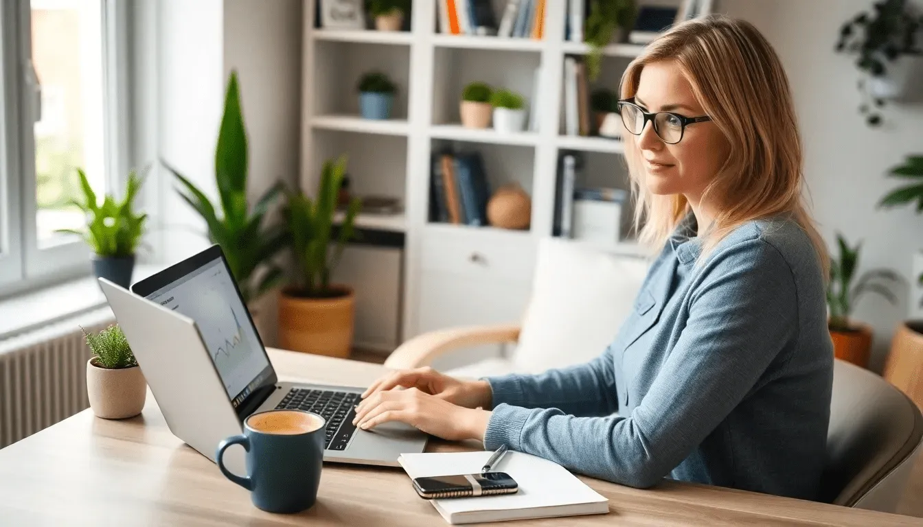 Специалист использует мониторинг цен для малого бизнеса в своей работе.