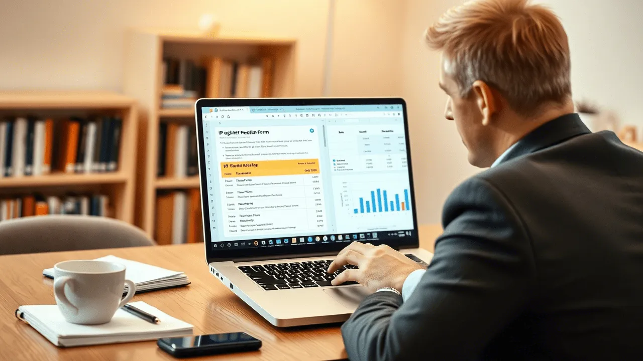 Специалист изучает подходящие ОКВЭД для продажи на маркетплейсах перед регистрацией ИП.