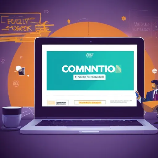 Динамичная иллюстрация, показывающая разнообразные Способы бесплатной рекламы через цифровые каналы, нетворкинг и контент-маркетинг с акцентом на рост бизнеса.