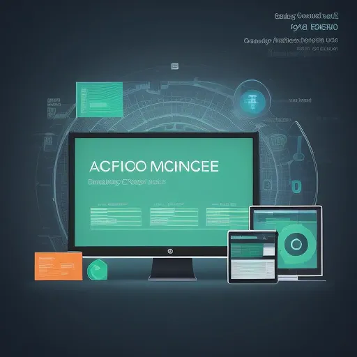 Детальное Сравнение лучшего программного обеспечения erp на интерактивном экране в современном офисном интерьере.