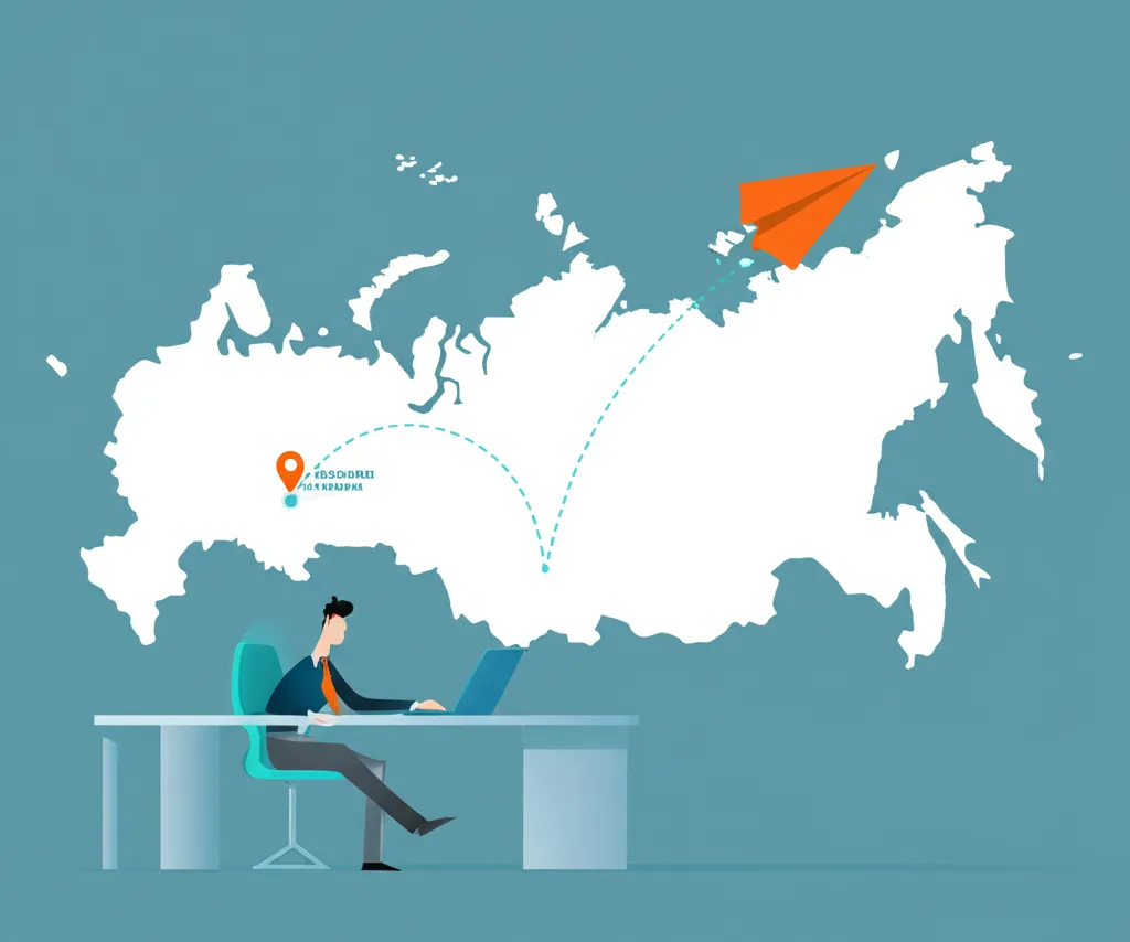 Эффективная стратегия холодных почтовых рассылок россия для B2B-сегмента на карте страны.