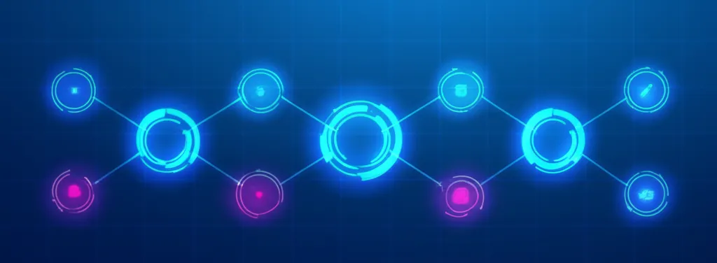 Визуальный обзор топ 5 instant data скраперов 2025 на фоне футуристического интерфейса с узлами данных.