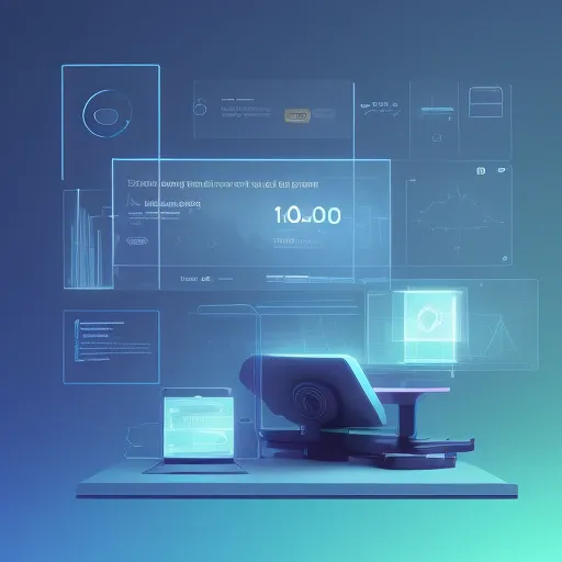 Цифровой интерфейс будущего, демонстрирующий Топ ai конструкторов сайтов 2026 в процессе автоматической сборки проекта